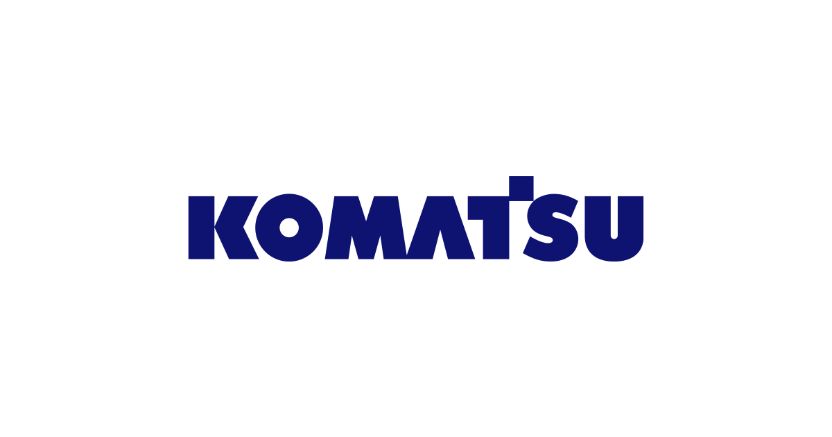 Logo for partner company Komatsu